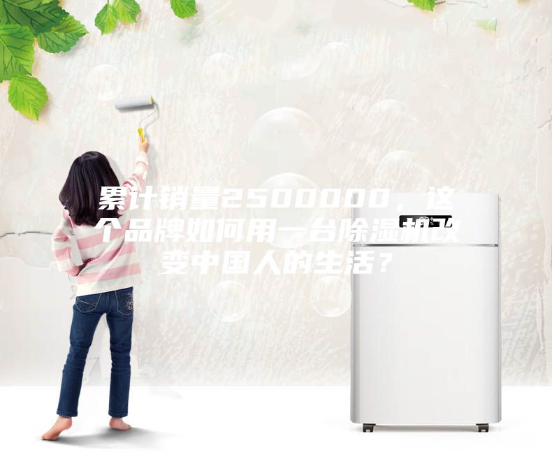 累計(jì)銷量2500000，這個(gè)品牌如何用一臺除濕機(jī)改變中國人的生活？