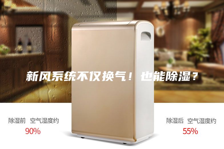 新風系統不僅換氣！也能除濕？