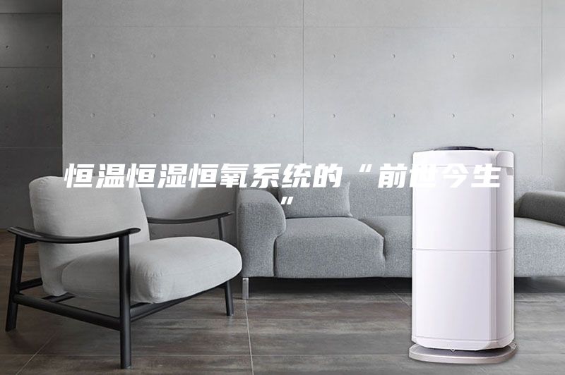 恒溫恒濕恒氧系統(tǒng)的“前世今生”
