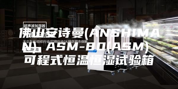佛山安詩曼(ANSHIMAN) ASM-80(ASM) 可程式恒溫恒濕試驗箱