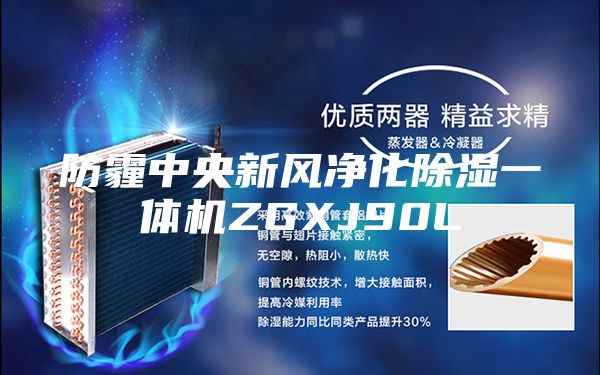 防霾中央新風凈化除濕一體機ZGXJ90L