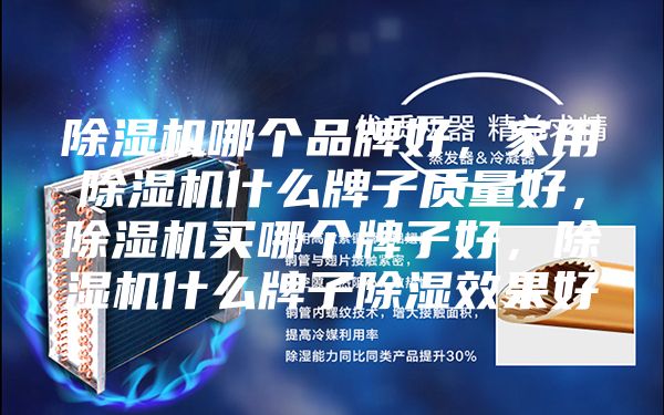 除濕機哪個品牌好,家用除濕機什么牌子質量好,除濕機買哪個牌子好,除濕機什么牌子除濕效果好