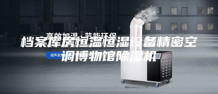 檔案庫房恒溫恒濕設(shè)備精密空調(diào)博物館除濕機(jī)