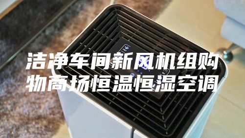 潔凈車間新風(fēng)機(jī)組購物商場(chǎng)恒溫恒濕空調(diào)