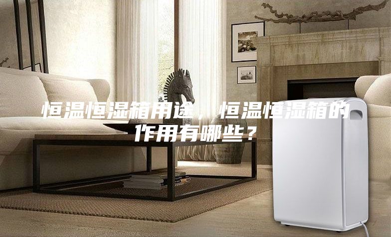 恒溫恒濕箱用途，恒溫恒濕箱的作用有哪些？