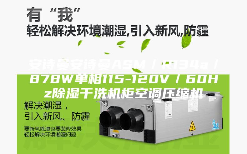 安詩曼安詩曼ASM/R134a/878W單相115-120V/60Hz除濕干洗機柜空調壓縮機