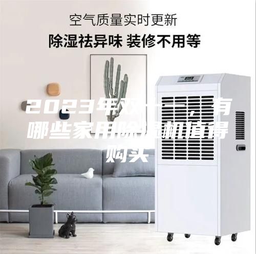 2023年雙十一,有哪些家用除濕機值得購買