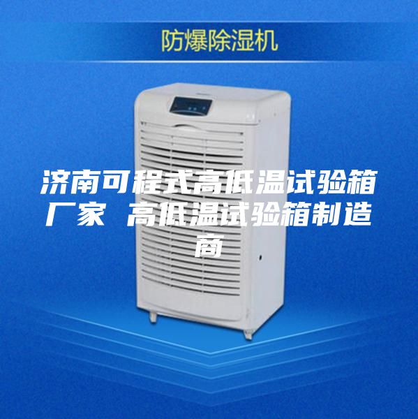 濟南可程式高低溫試驗箱廠家 高低溫試驗箱制造商