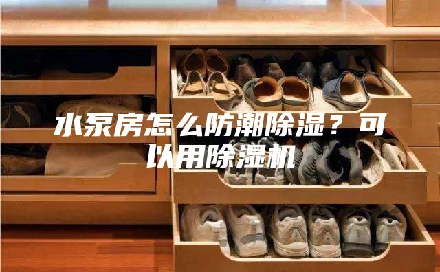 水泵房怎么防潮除濕?可以用除濕機