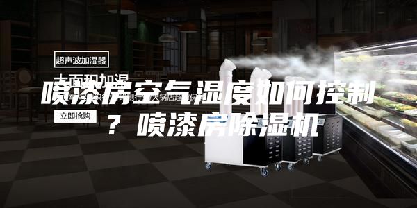 噴漆房空氣濕度如何控制?噴漆房除濕機