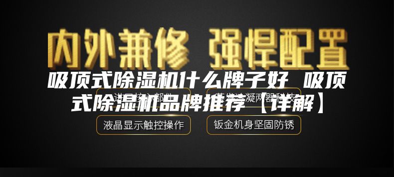 吸頂式除濕機(jī)什么牌子好 吸頂式除濕機(jī)品牌推薦【詳解】