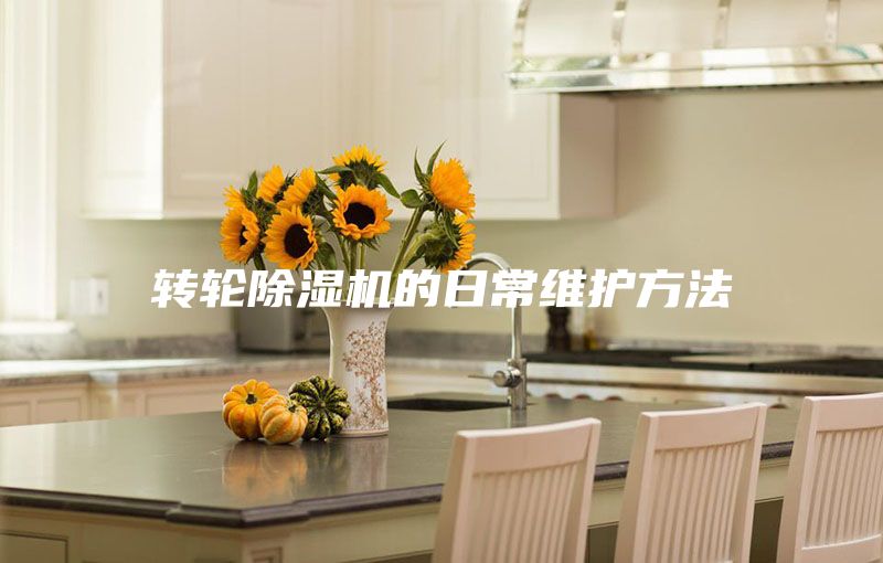 轉(zhuǎn)輪除濕機(jī)的日常維護(hù)方法