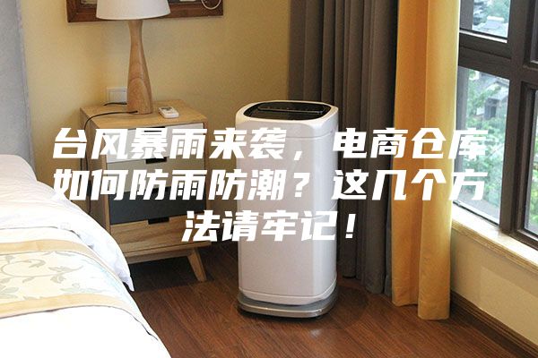 臺風暴雨來襲，電商倉庫如何防雨防潮？這幾個方法請牢記！