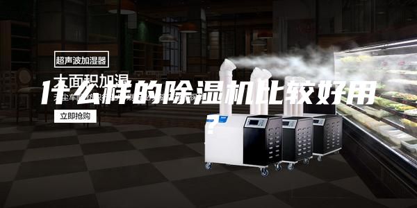 什么樣的除濕機比較好用？