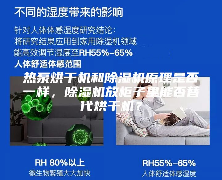 熱泵烘干機和除濕機原理是否一樣，除濕機放柜子里能否替代烘干機？