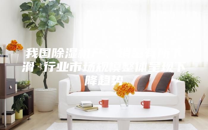 我國除濕機產(chǎn)、銷量有所下滑 行業(yè)市場規(guī)模整體呈現(xiàn)下降趨勢