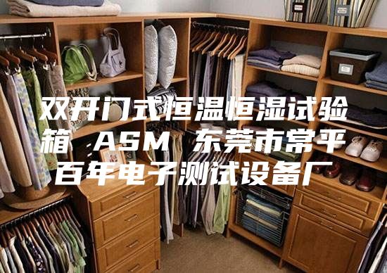 雙開門式恒溫恒濕試驗(yàn)箱 ASM 東莞市常平百年電子測試設(shè)備廠