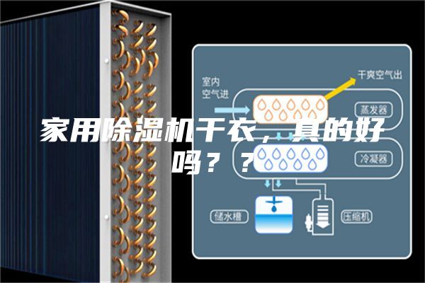 家用除濕機干衣，真的好嗎？？