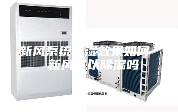 新風系統除濕效果如何  新風可以除濕嗎